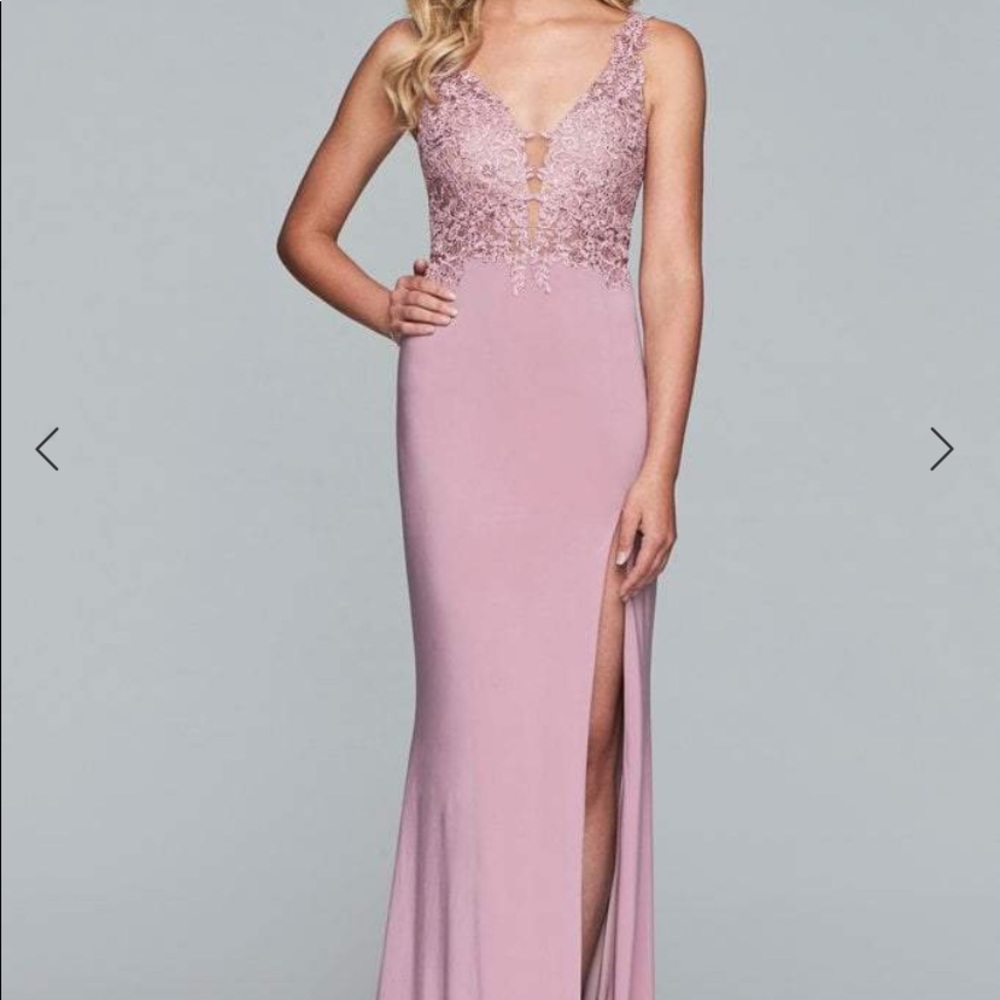 Faviana Mauve Prom Dress
